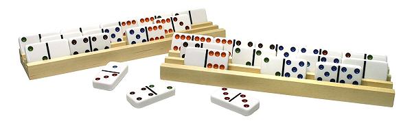 Wood Domino Trays